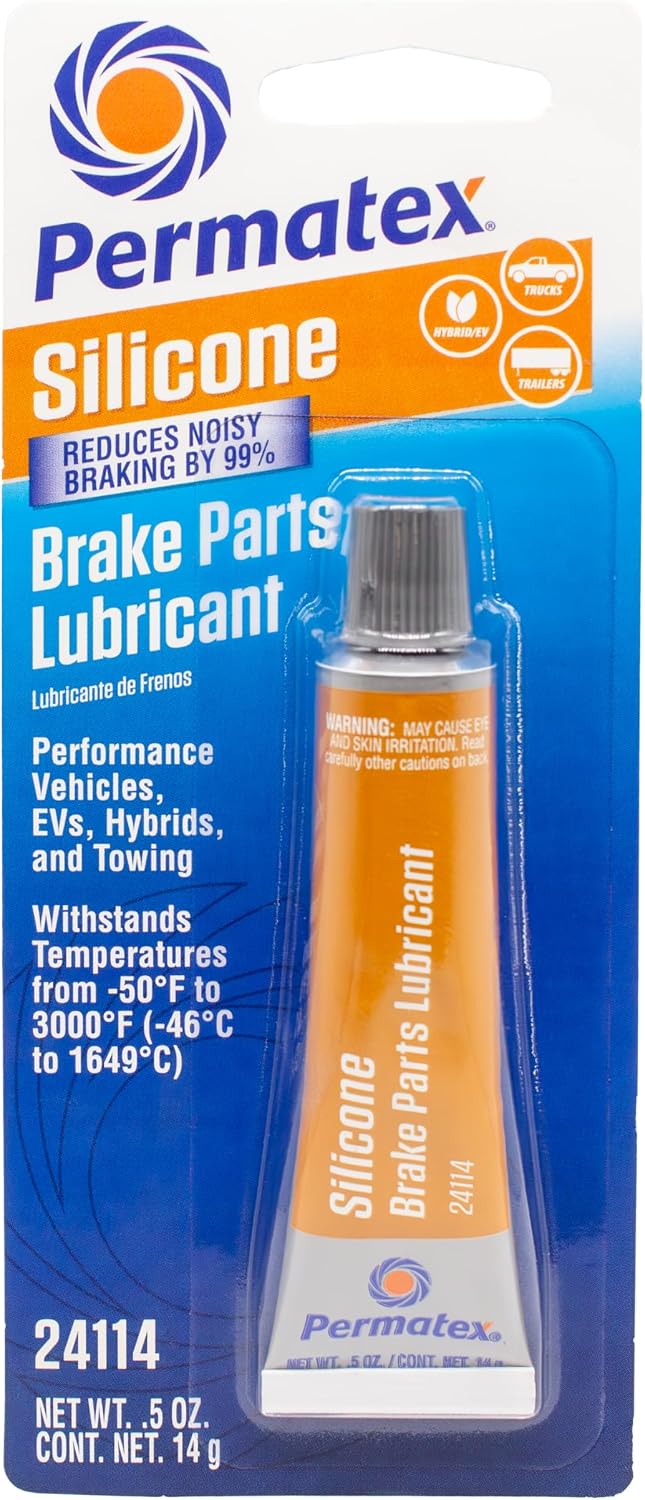 Permatex 24125 Ceramic Extreme Brake Parts Lubricant, 8 oz., Pack of 1