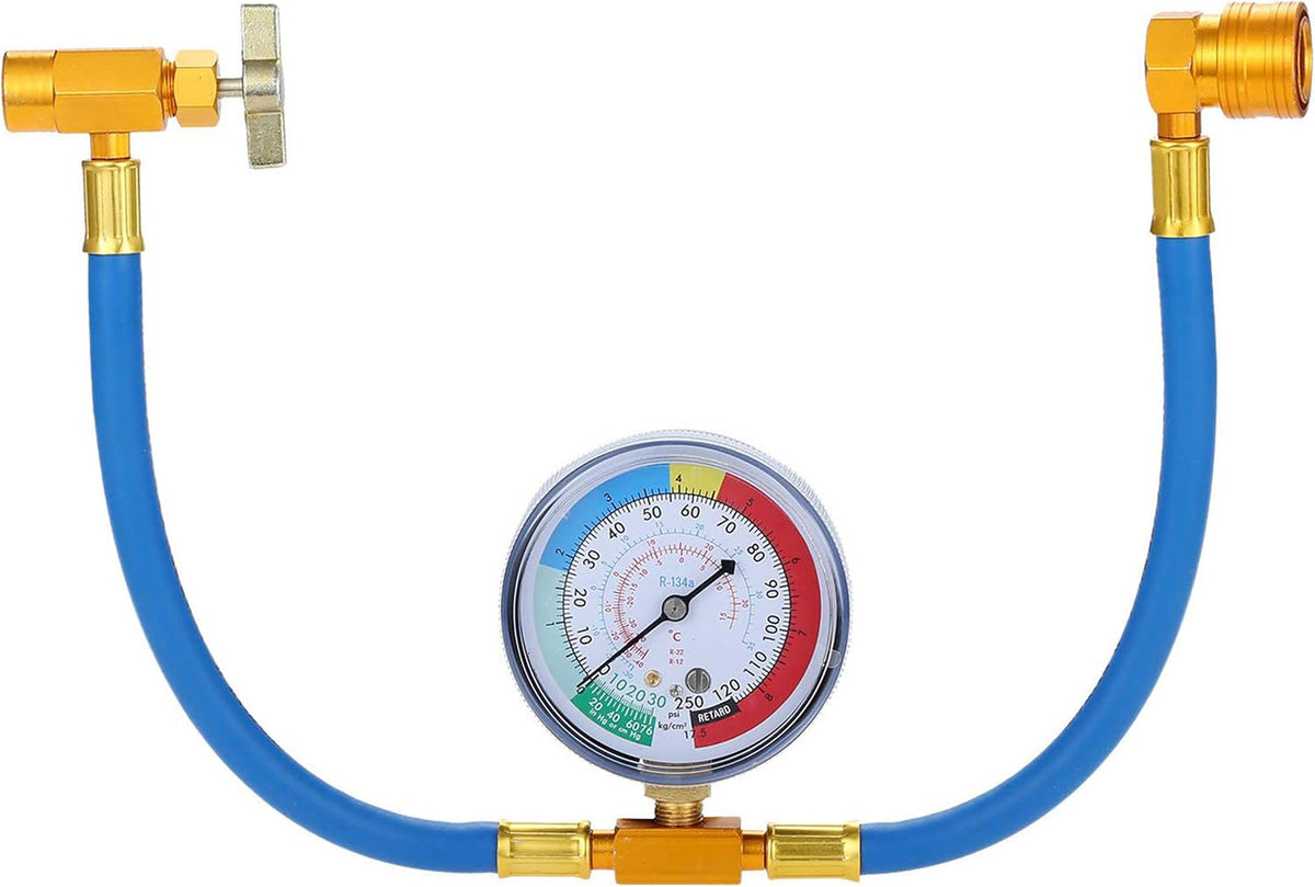 R134A R22 R12 AC Refrigerant Recharge Hose Kit