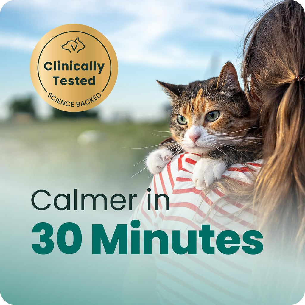 VetriScience Calm & Confident Chews for Cats, Chicken, 30 Count
