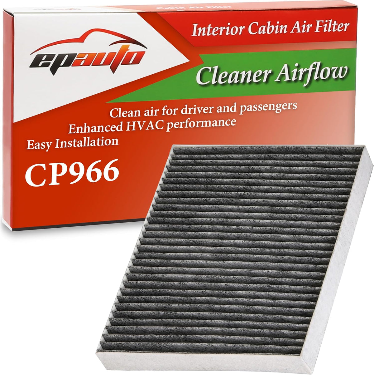 EPAuto CP966 (CF11966) Cabin Air Filter Replacement for Chevrolet and GMC