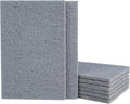6"x9" Automotive Scuff Pad 8 Pack (7447&7448) - 4 Maroon(Fine) & 4 Gray(Ultra Fine), Wet/Dry Reusable Scuffing Pad for Paint Prep, Sanding - Auto Body, Woodworking & Handicrafts