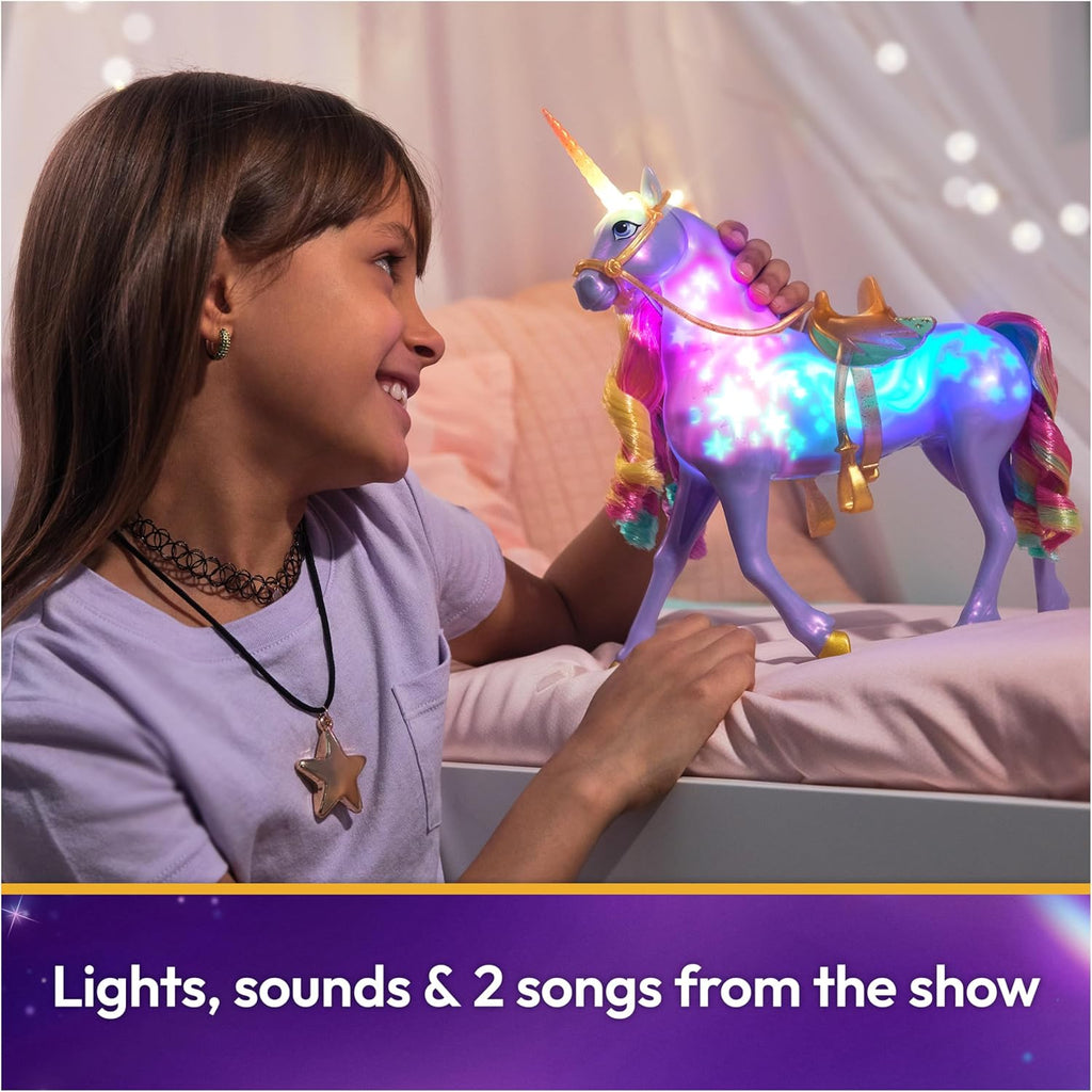 Unicorn Academy Rainbow Light-up Wildstar, Dolls & Unicorn Toys, Ages 4+