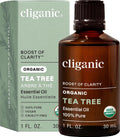 Cliganic Organic Lavender Essential Oil - 100% Pure Natural Undiluted, for Aromatherapy Diffuser | Non-GMO Verified
