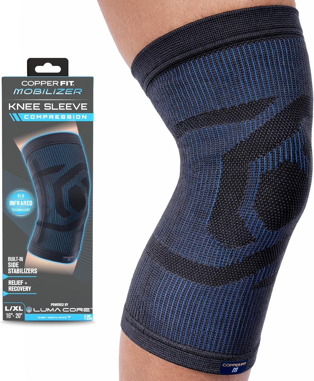 Copper Fit Mobilizer Knee Sleeve - L/XL