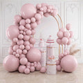 RUBFAC Balloons Black Balloon Arch for Black Birthday Decorations 154pcs