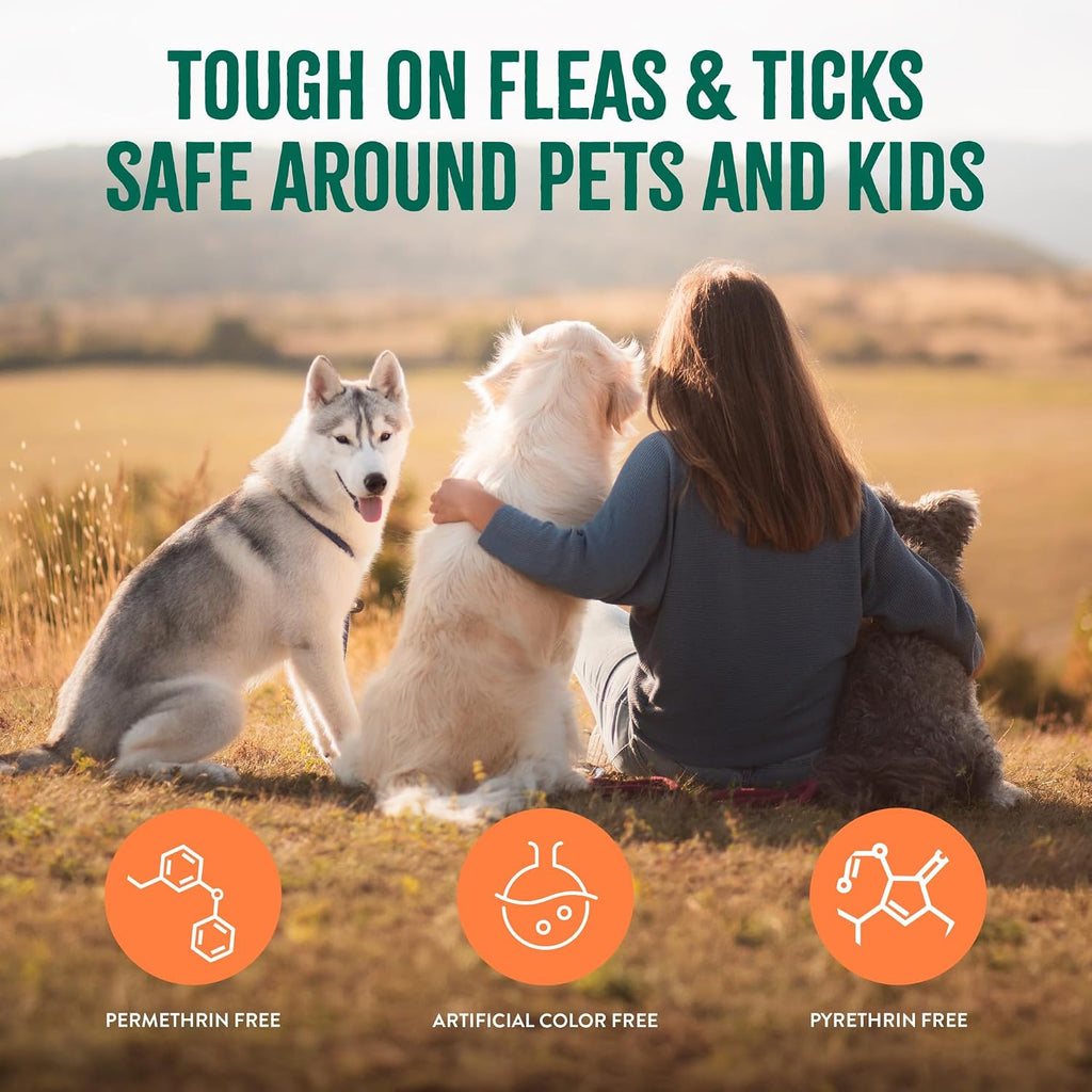 TropiClean Maximum Strength Flea Spray for Dogs and Home, 16oz