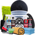 Chemical Guys 17-Piece Car Detailing Kit, Interior & Wheel Cleaner & Wash