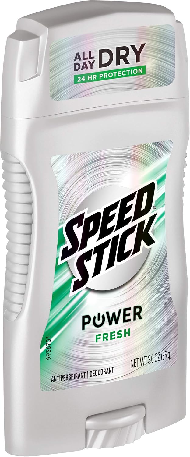Speed Stick Power Antiperspirant Deodorant for Men, Multi, fresh, 3 Ounce