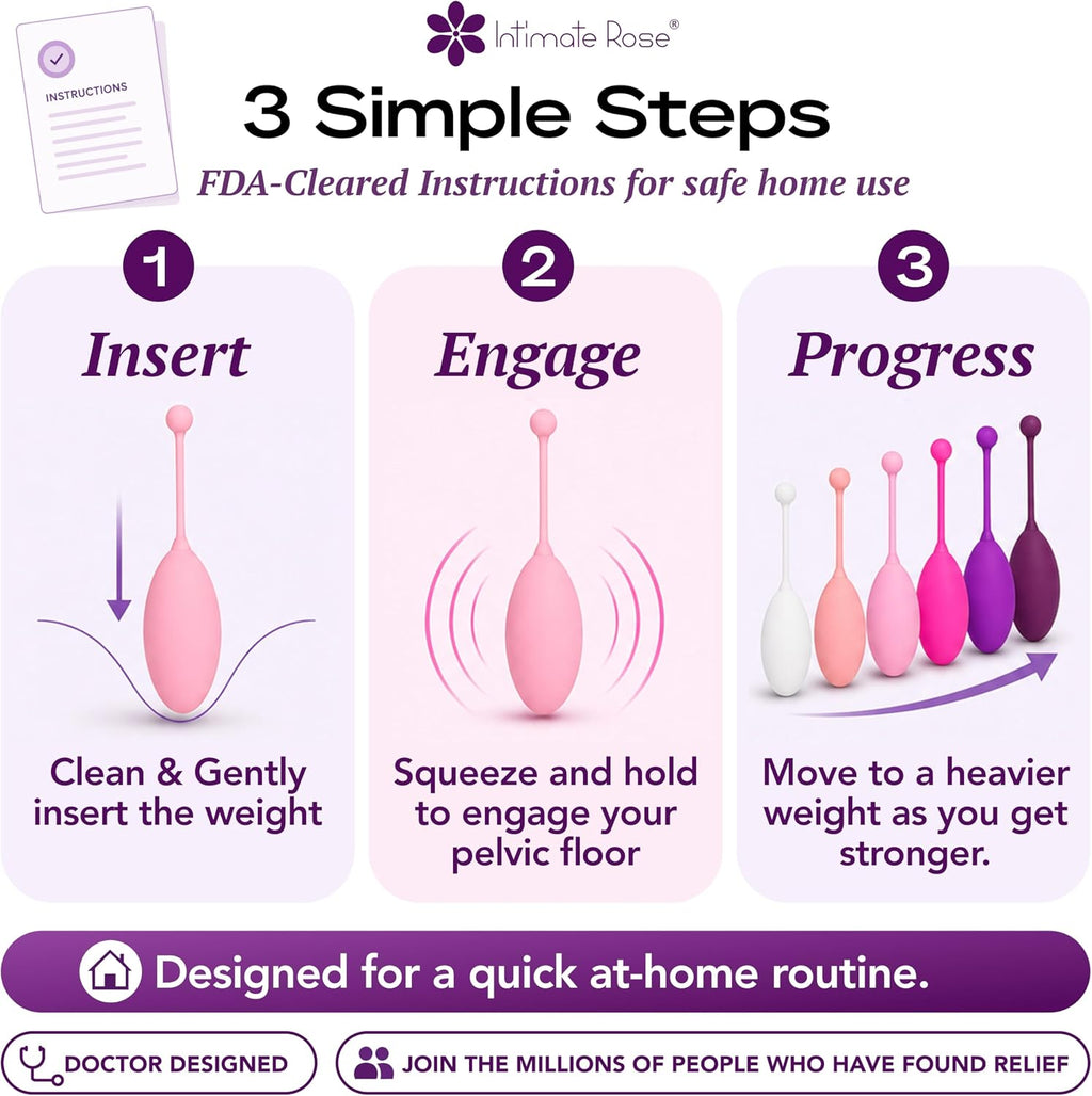 Kegel Exercise System - Pelvic Floor Exercises, Kegel Balls