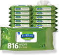 FitRight Personal Cleansing Wipes with Aloe 8x10 Unscented 600 Count