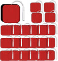 22 Pack Tens Unit Electrode Pads Compatible with Auvon TENS 7000 Stimulator
