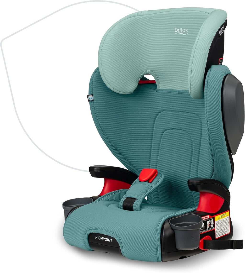 Britax Skyline 2-Stage Belt-Positioning Booster Car Seat, Dusk - Highback and Backless Seat