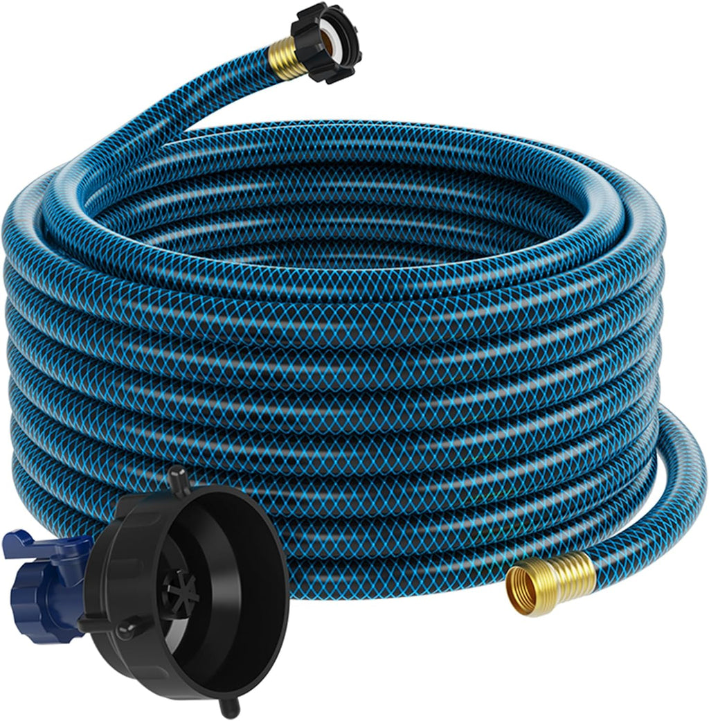 DUMPMAN RV Sewer Hose Kit, 2 * 10 Ft Sewage Hose