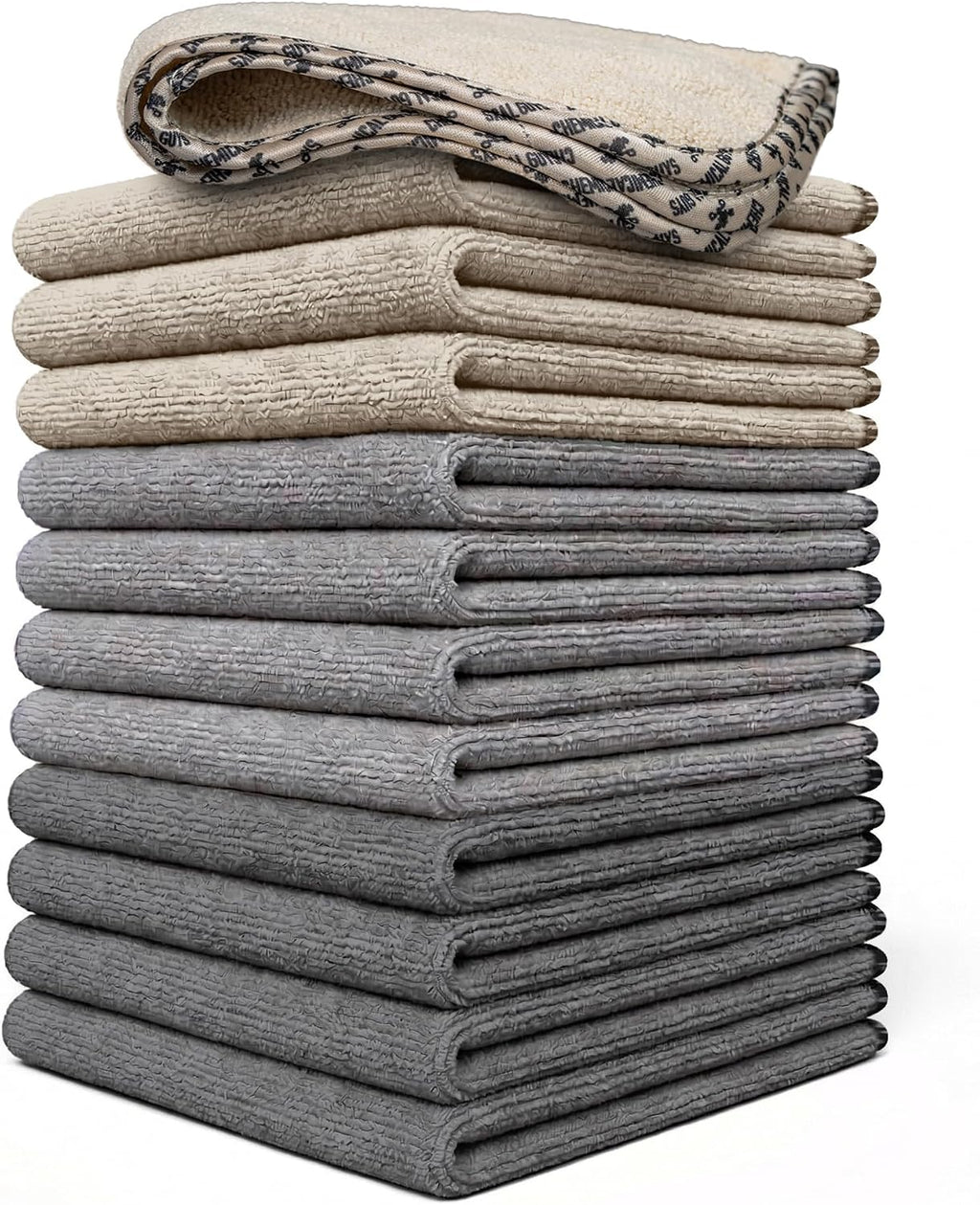 Chemical Guys, AllSwipe Multi-Purpose Microfiber Towels, 14 x 12, 9 Pack
