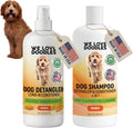Dog Shampoo, Conditioner & Detangler, Hypoallergenic Tearless Lavender 16OZ