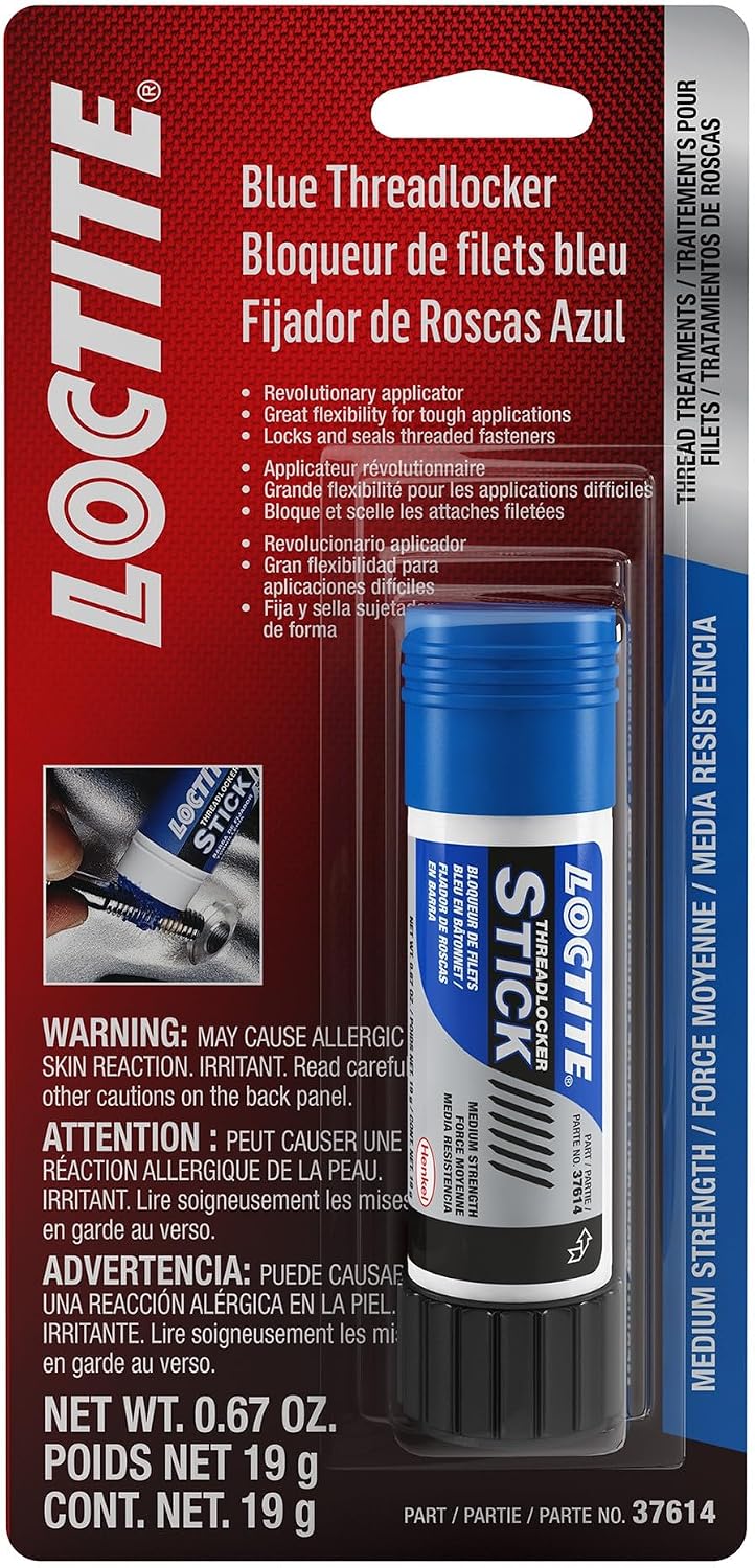 Loctite 37643 Blue Medium Strength Threadlocker Stick - 9 g