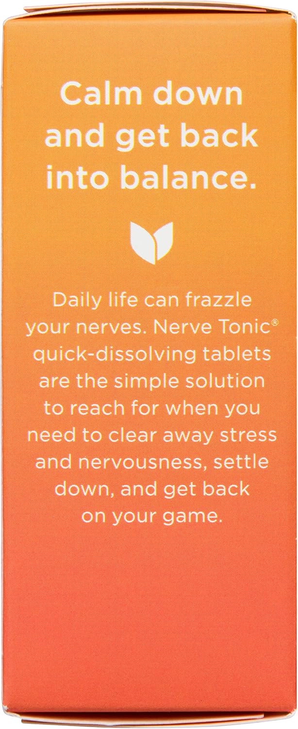 Hyland’s Stress Relief Nerve Tonic for Nervousness and Irritability, 50ct