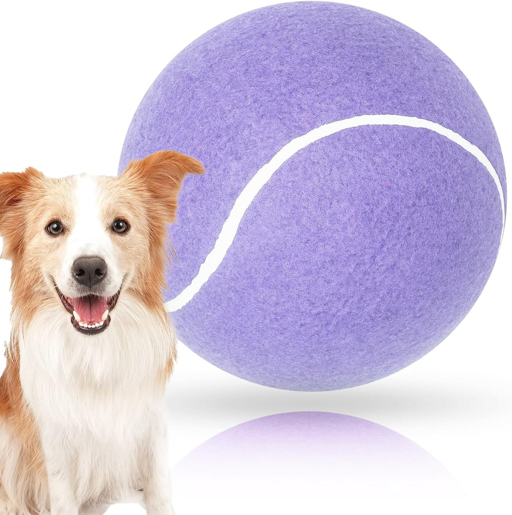 Banfeng Dog Tennis Ball, 9.5" Giant Sport Gift Toy Herding Ball for Dogs