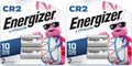 Energizer CR2 Lithium Batteries (2 Pack), 3V Photo Batteries