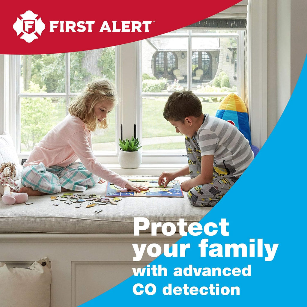First Alert 10-Year Battery Carbon Monoxide Alarm with Digital Display