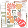 UNIMAXPRINT Bible Study Guides 66 Pages Journal for Women, Spiral Notebook