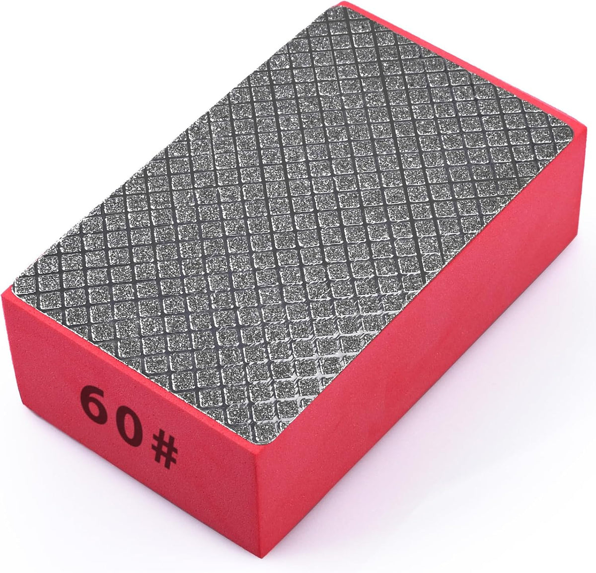 4pcs Diamond Hand Polishing Pads for Ceramic Tile Glass Grinding,Sanding Blocks Polishing 60#,100#,200#,400#