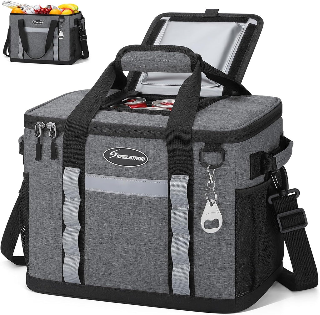 Maelstrom Soft Cooler Bag, 35/55/75 Can Beach Cooler with Flip-top Access
