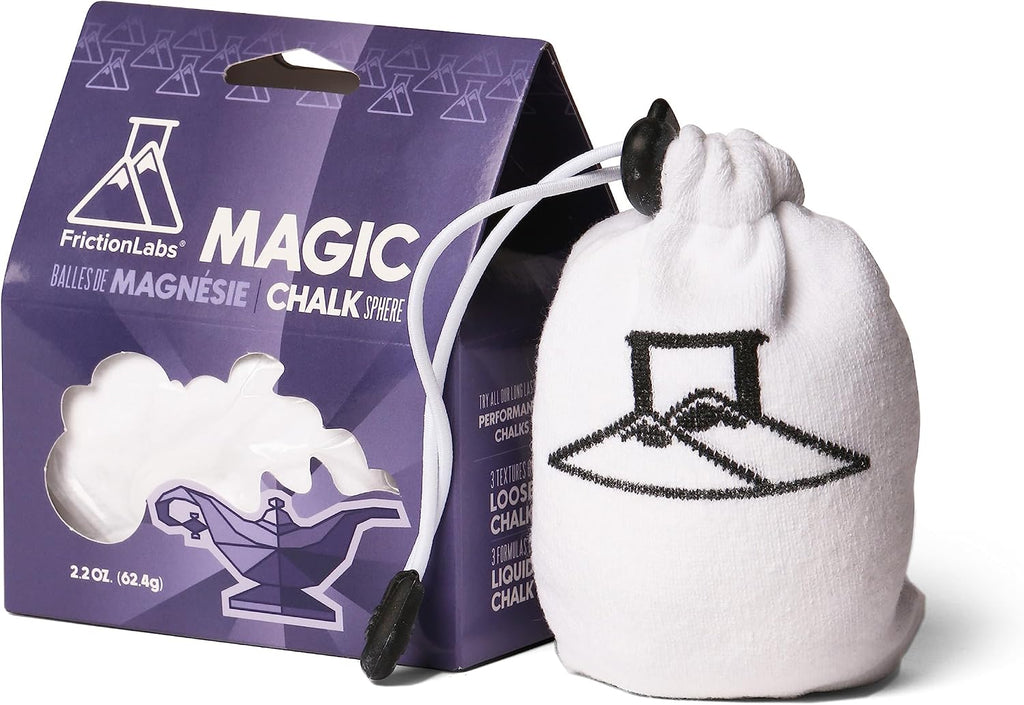Friction Labs Magic Chalk Ball, Premium Gym Chalk Ball in Refillable Sock
