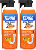 TERRO Drain Insect Killer, 1-Pack, Foam Treatment for Indoor Infestations
