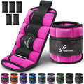 Sportneer Adjustable Ankle Weights, 2-7 lb per Pair, Removable Weights
