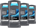 Dove Men+Care Deodorant Stick Stain Defense Clean, 4 Count 2.7 oz