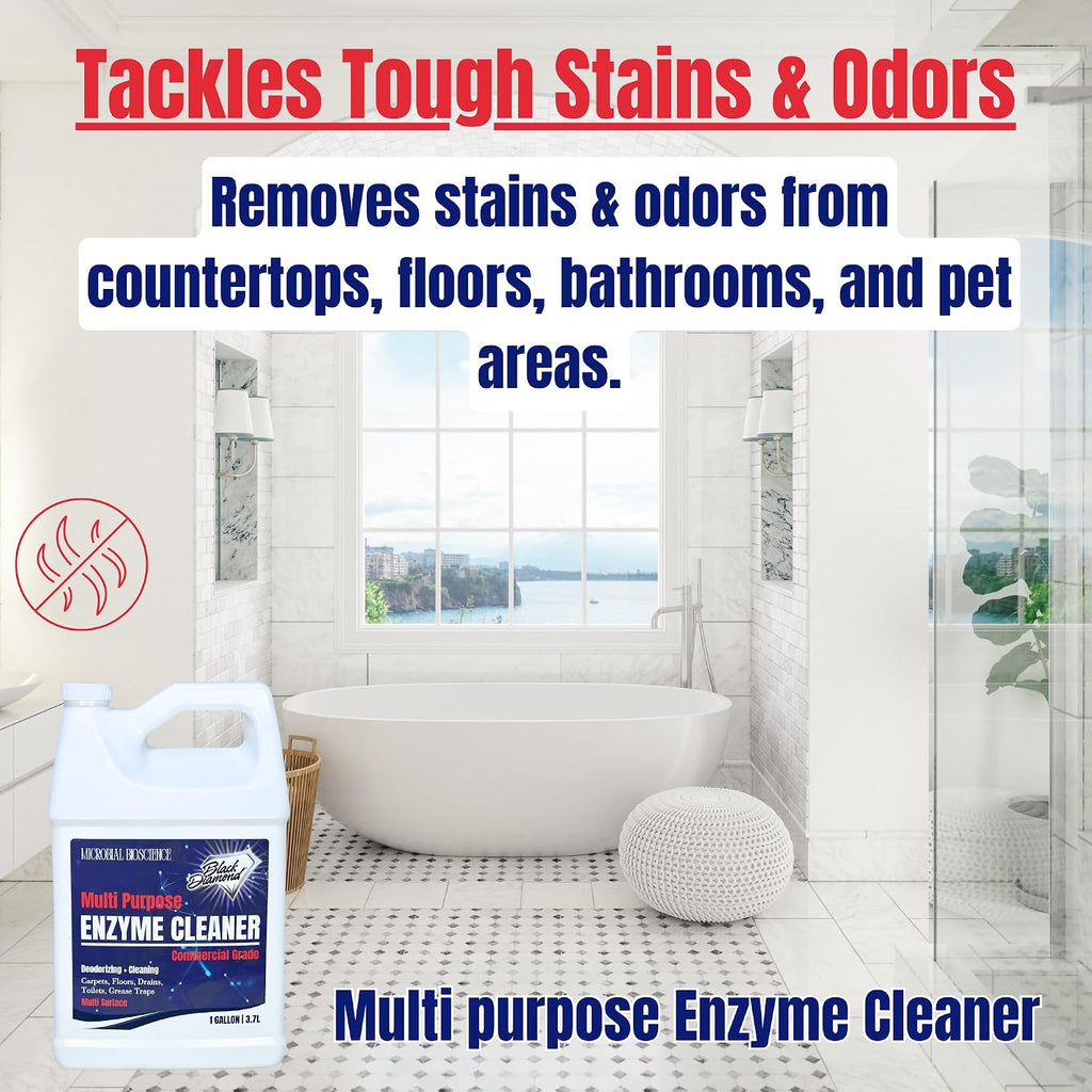 Commercial Enzyme Cleaner & Odor Eliminator for Carpet & Pet Urine