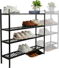 Shoe Rack, 45.6" Expandable Shoe Storage Organizer for Closet - Stackable