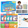 Magic Grooved Writing Practice, 8 Reusable Handwriting Books for Kids 3-8