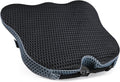 Wedge Car Seat Cushion for Better Visibility & Sciatica Pain Relief