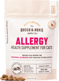 Rocco & Roxie Cat Seasonal Allergy Relief Chews, Probiotics & Fish Oil
