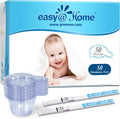 Easy@Home Ovulation Predictor Kit, 50 LH Test Strips with 50 Urine Cups