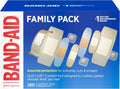 BAND-AID Brand Adhesive Bandages Family Pack, Assorted Sizes, 280 Count
