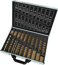 13Pcs(1/16"-1/4") Cobalt Drill Bit Set M35 HSS Jobber Length