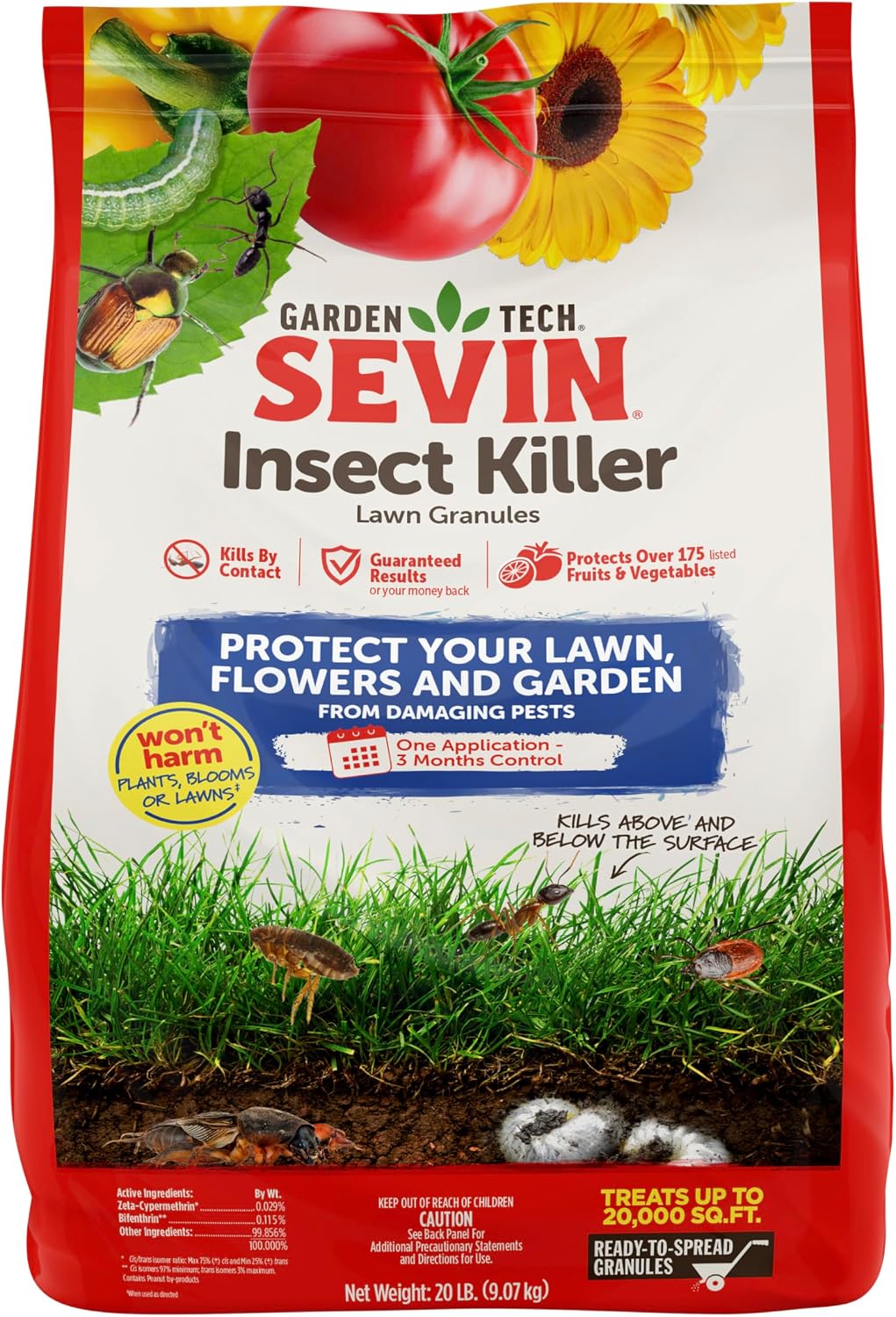 Sevin Insect Killer Granules II, 10 Pound
