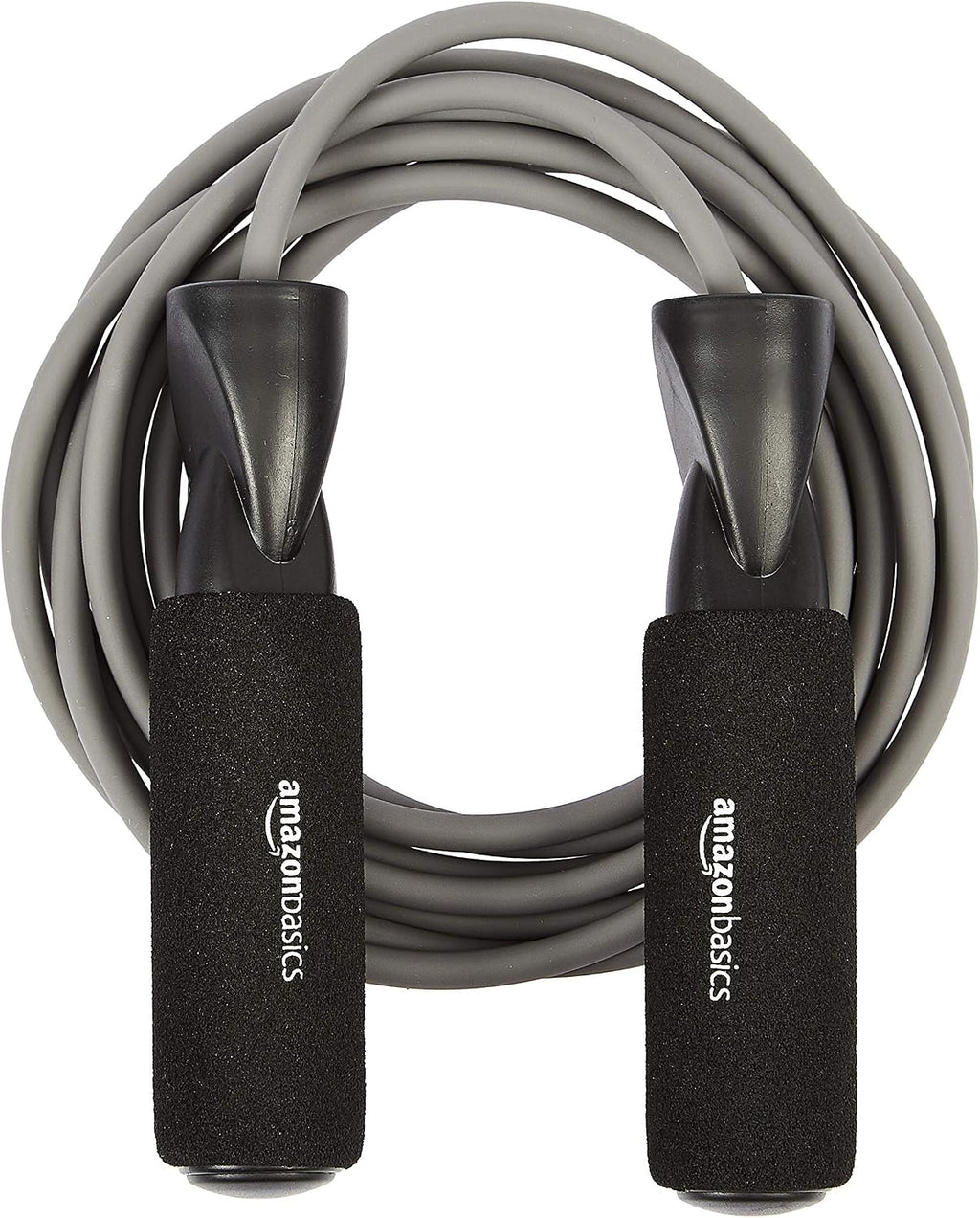 Amazon Basics Jump Rope for Exercise, Cardio and Home Workout, Length Adjustable, 118 Inches