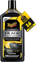 Meguiar's Ultimate Black Plastic Restorer, 16 Oz