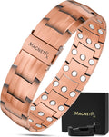 MagnetRX® EllipseMAX Copper Magnetic Bracelets for Men (Classic)