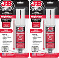 J-B Weld High Heat Syringe, Dark Grey - 25ml 2 Pack