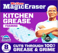 Mr. Clean Magic Eraser Foaming Sponge, Kitchen Grease Eraser, Dawn Cleaning Power, Oven Cleaner, Unstopables Fresh, 6ct