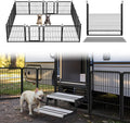 FXW Rollick Dog Playpen, Indoor, Yard & RV Camping, 24" H, 8 Panels