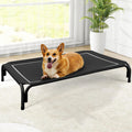 Czpalo Outdoor Elevated Dog Bed for Large Sized Dogs, No-Tool Assembly.