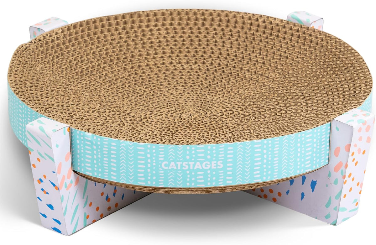 Catstages Scratch, Snuggle & Rest 2-in-1 Cat Scratcher & Lounger, 13.4"