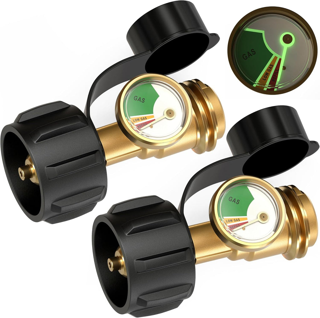 HICOOI Propane Tank Gauge Level Indicator for 5-40lb LP Tanks