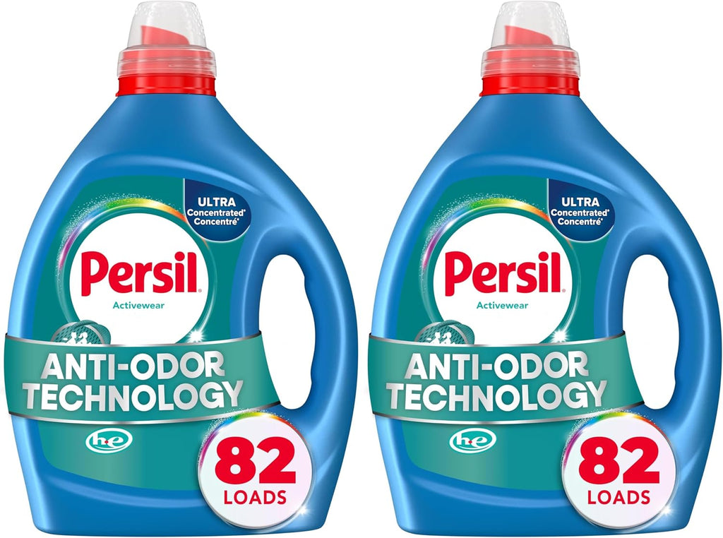 Persil Activewear Clean Liquid Laundry Detergent, 82 Loads, 82.5 Fl Oz